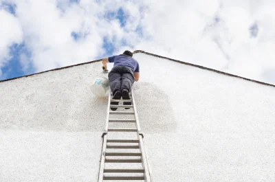 Peinture extérieure à Saint-Paër — façades et ravalement
